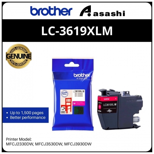 Brother LC-3619XLM Magenta Ink
