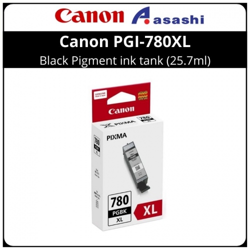 Canon PGI-780XL Black Pigment ink tank (25.7ml)