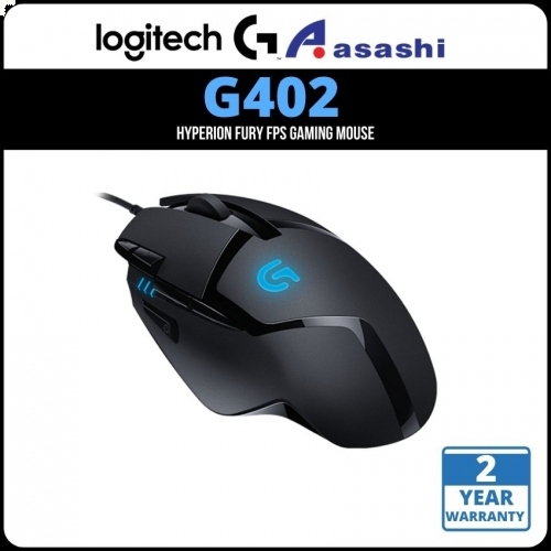 PROMO, Logitech G402 Hyperion Fury FPS Gaming Mouse (910 004070), P910  004070, Asashi Technology Sdn Bhd (332541-T)