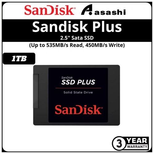Sandisk Plus 1TB 2.5