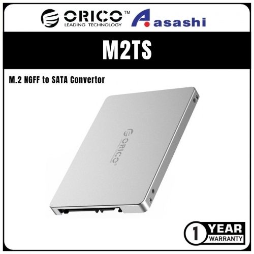 ORICO M2TS M.2 NGFF to SATA Convertor (1 yrs Limited Hardware Warranty)