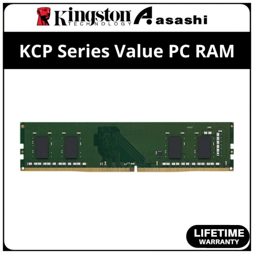 Kingston DDR4 4GB 2666MHz KCP Series Value PC Ram - KCP426NS6/4