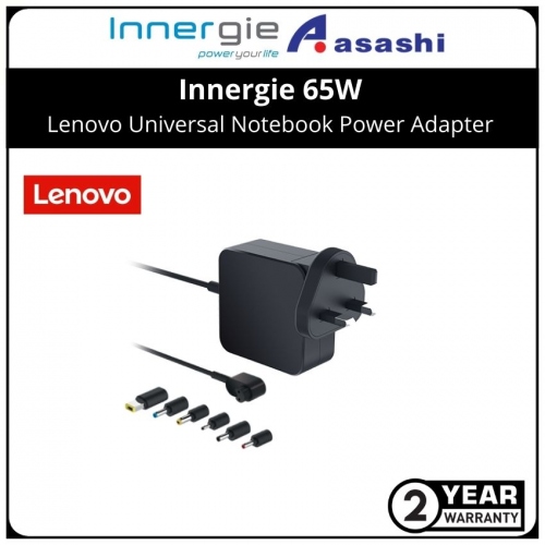 Innergie 65W Lenovo Universal Notebook Power Adapter (ADP-65DW DZDC)