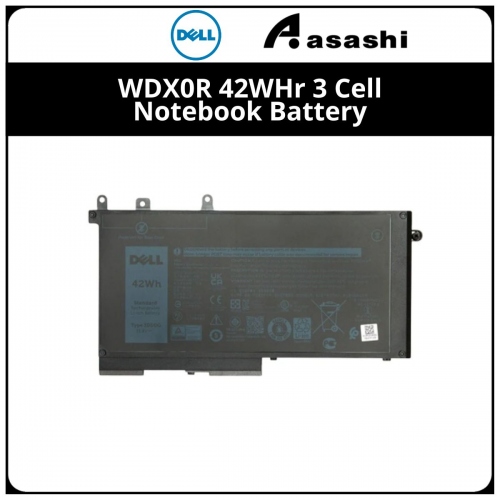 (PRE ORDER) Dell WDX0R 42WHr 3 Cell Notebook Battery (3 Months Warranty)