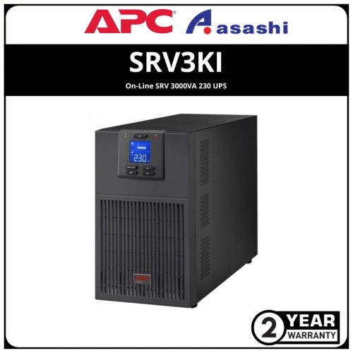 APC Easy UPS SRV3KI On-Line SRV 3000VA 230 UPS