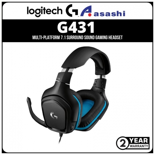 EOL - Logitech G431 7.1 Surround Sound Gaming Headset