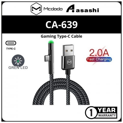 Mcdodo CA-6390 No.1 Series Gaming Cable for Type-C 1.5M