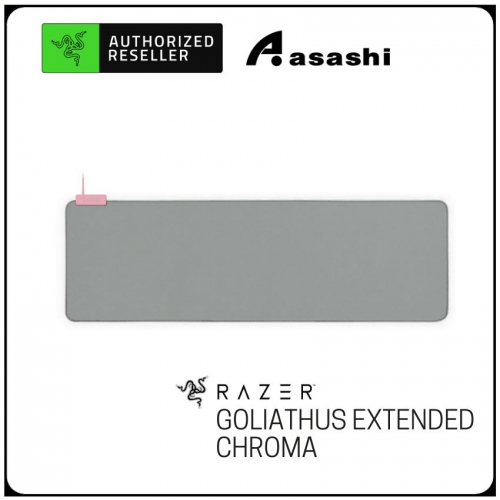 Razer Goliathus Extended Chroma - Quartz Edition (Oversized Soft Gaming Mouse Mat Powered by Razer Chroma) [RZ02-02500316-R3M1]