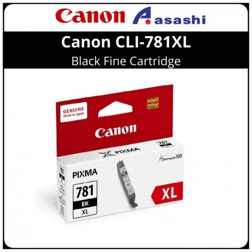 Canon CLI-781XL Black Fine Cartridge