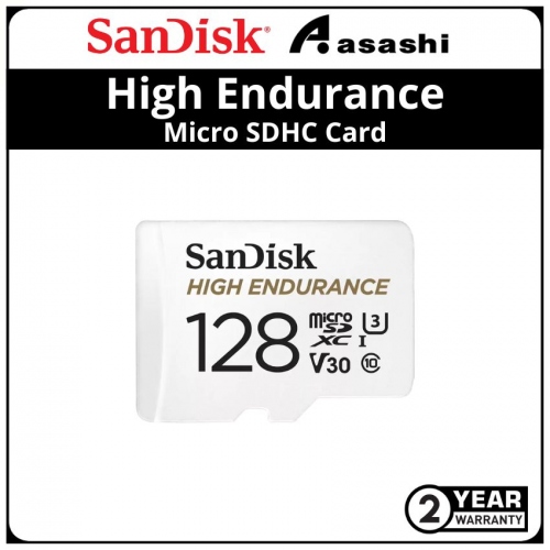 Sandisk (SDSQQNR-128G-GN6IA) 128GB UHS-I U3 V30 Class10 High Endurance Video Monitoring Micro SDHC Card - Up to 100MB/s Read Speed,40MB/s Write Speed