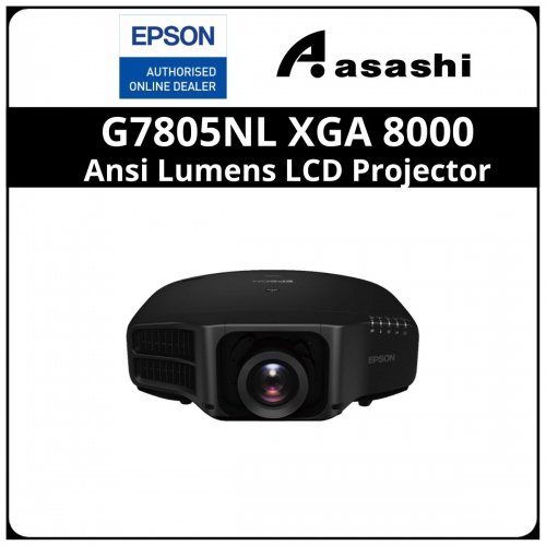 Epson EB-G7805NL XGA 8000 Ansi Lumens LCD Projector
