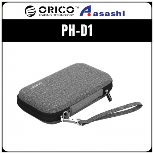 ORICO PH-D1-GY 2.5inch Hard Drive Medium‐size Storage Bag - Cloth Gray