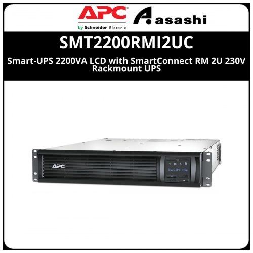 APC SMT2200RMI2UC Smart-UPS 2200VA LCD with SmartConnect RM 2U 230V Rackmount UPS