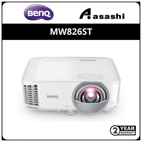 BenQ MW826ST WXGA 3400 Lumens Short Throw Projector