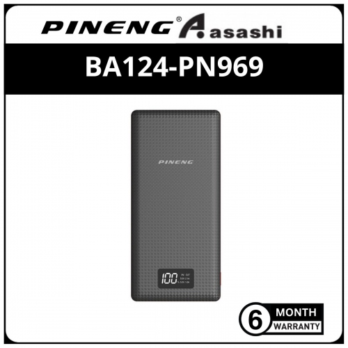 Pineng BA124-PN969 20000mah (Polymer) Power Bank (6 months Limited Hardware Warranty)