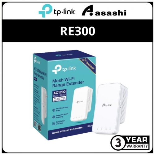 Tp-Link RE300 AC1200 Mesh WiFi Range Extender