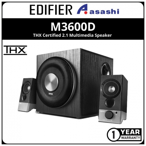 Edifier M3600D THX Certified 2.1 Multimedia Speaker (1 yrs Limited Hardware Warranty)