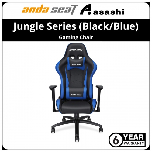 ANDA SEAT Jungle Series (Black/Blue) Gaming Chair [AD5‐03‐BS‐PV] 6Y