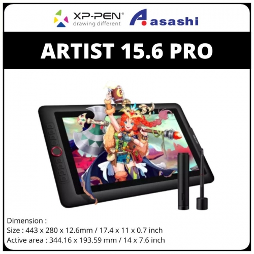 XP-PEN Artist 15.6 Pro FHD IPS Display