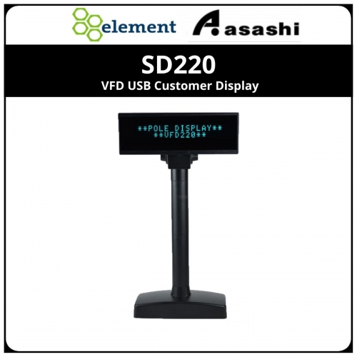 Element SD220 USB Customer Display
