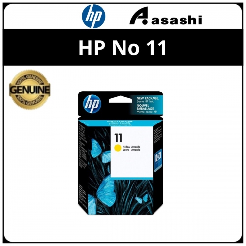 HP No 11 Yellow Ink Cartridge AP (C4838A)