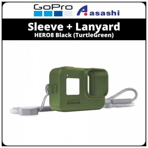 GoPro HERO8 Black Sleeve + Lanyard (TurtleGreen)