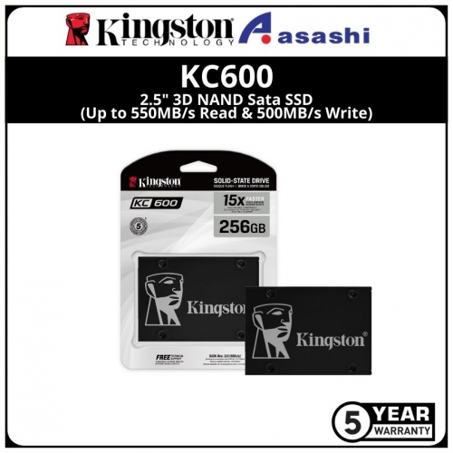 Kingston KC600 256GB 2.5