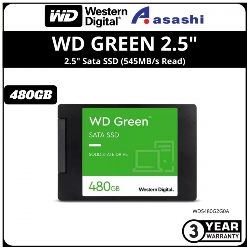 WD Green 480GB 2.5