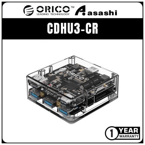 ORICO CDHU3‐CR Type‐C PD Multi‐Function USB3.0 HUB
