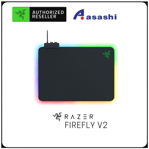 Razer Firefly V2 (19 Chroma Lighting Zones, Built-in Cable Catch, Optimized Surface Coating, Anti-slip Base)	RZ02-03020100-R3M1