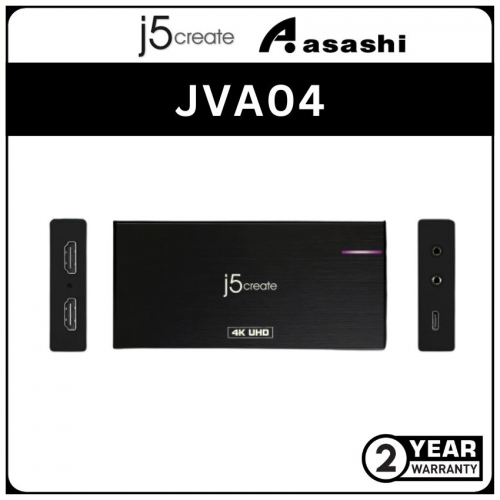 J5 JVA04 HDMI to USB Type-C Game Capture Station