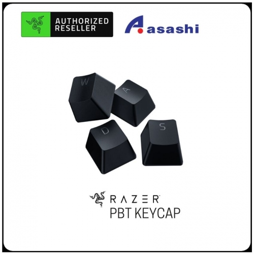 CLERANCE - Razer PBT Keycap Upgrade Set - Classic Black (RC21-01490100-R3M1)