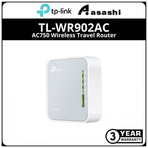 TP-Link TL-WR902AC Wi-Fi 5 IEEE 802.11ac Ethernet Wireless Router -  TL-WR902AC - Wireless Routers 