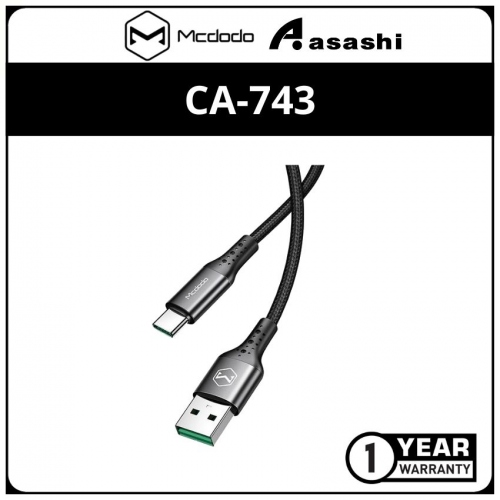 Mcdodo CA-7430 NEST SERIES 5A Type-C Cable - 1.5M (support AFC/SCP/VOOC/QC4.0/3,0)