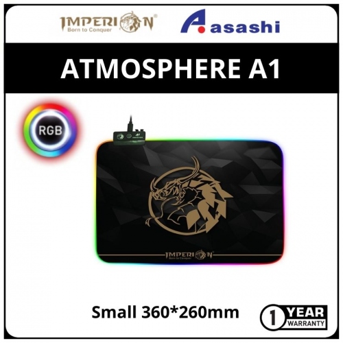 Imperion ATMOSPHERE A1 RGB Gaming Mouse Mat - Small 360*260mm