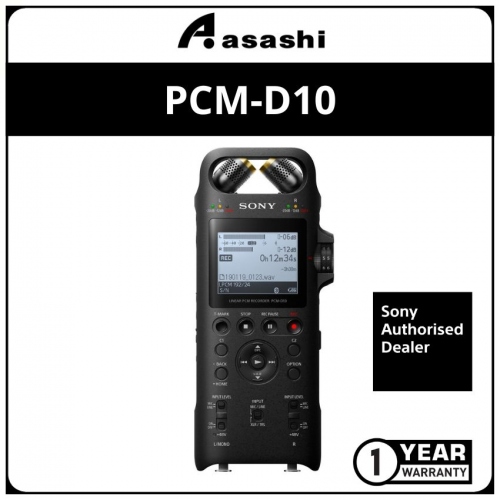 Sony PCM-D10 16GB Portable High Resolution Audio Recorder