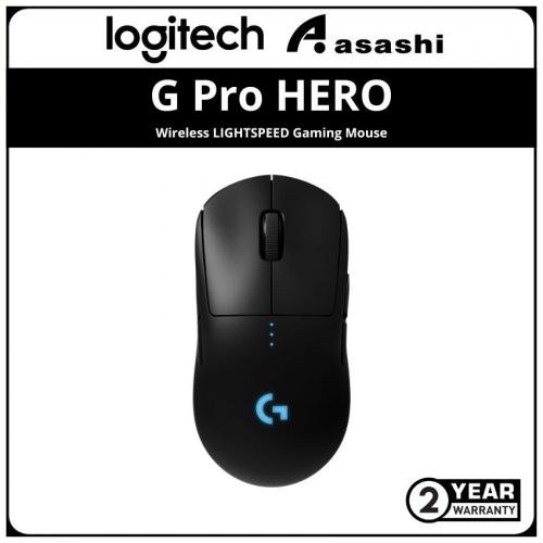 Logitech G Pro HERO Wireless LIGHTSPEED Gaming Mouse (910-005274)