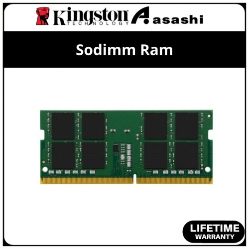 Kingston DDR4 32GB 2666MHz Value Sodimm Ram - KVR26S19D8/32
