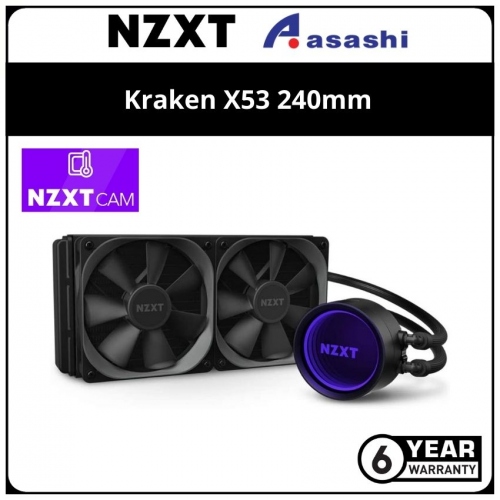 NZXT Kraken X53 240mm Liquid Cooler