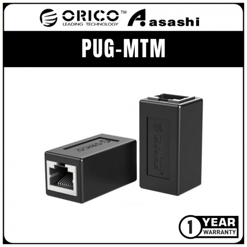ORICO PUG-MTM RJ45 Connector Extension gigabit 1000mbps 8‐core Twisted Pair