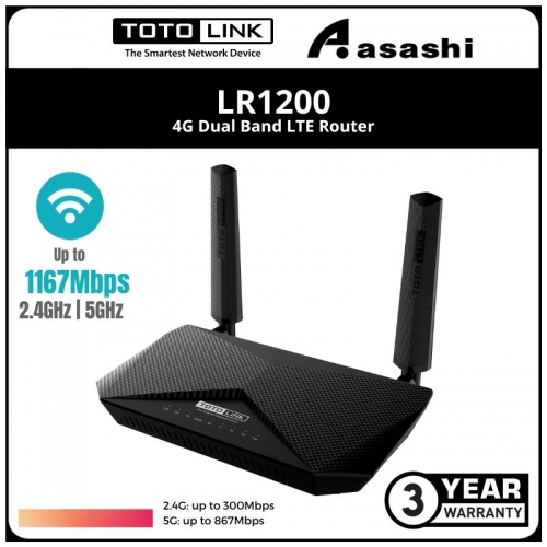 Totolink LR1200 4G Dual Band LTE Router