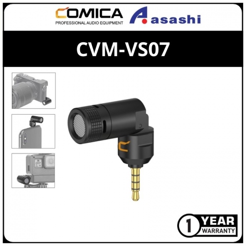 Comica CVM-VS07 Mini Flexible Plug-in Cardiod Microphone