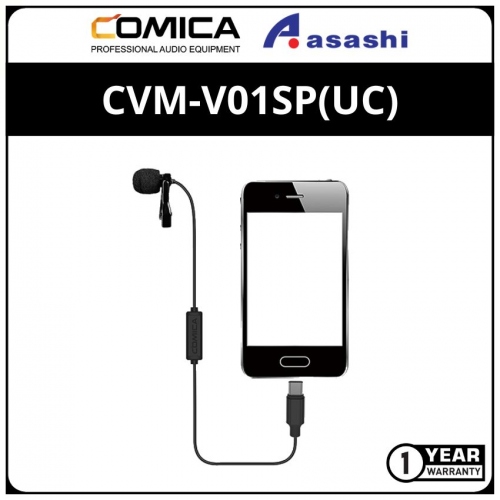 Comica CVM-V01SP(UC)-2.5m Omni-directional Lavalier Microphone
