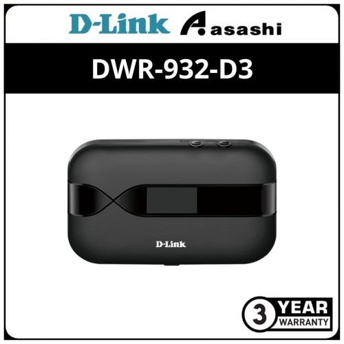 D-Link DWR-932 D3 4G LTE MiFi Wireless Modem WiFi Router