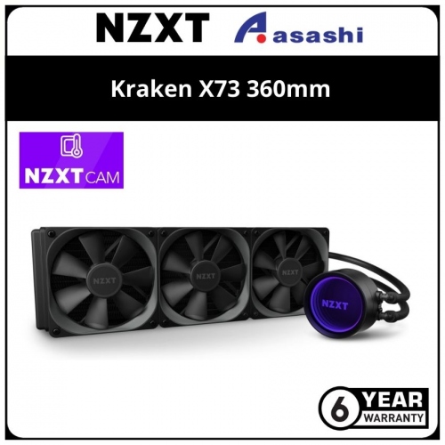 NZXT Kraken X73 360mm AIO Liquid Cooler