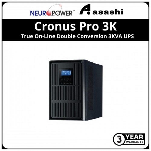 NeuroPower Cronus Pro 3K True On-Line Double Conversion 3KVA UPS