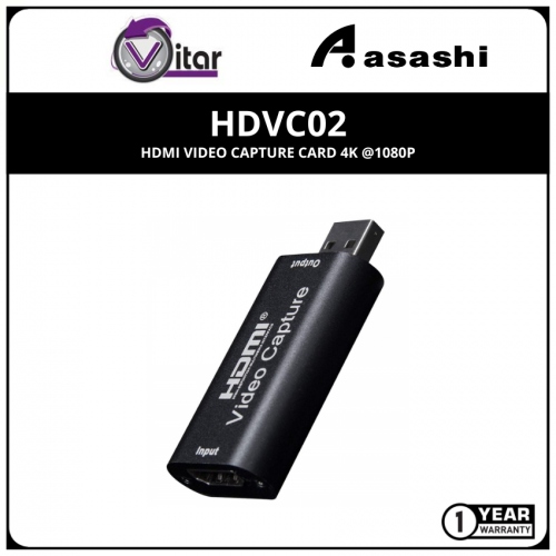 VITAR HDVC02 HDMI Video Capture Card 4K @1080P