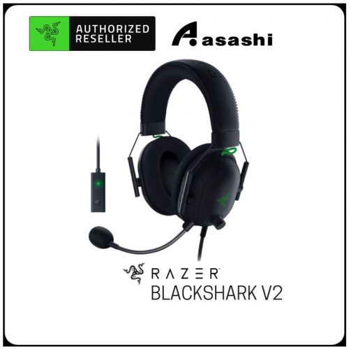 PROMO - Razer BlackShark V2 - Esports THX Spatial Audio Gaming Headset - RZ04-03230100-R3M1