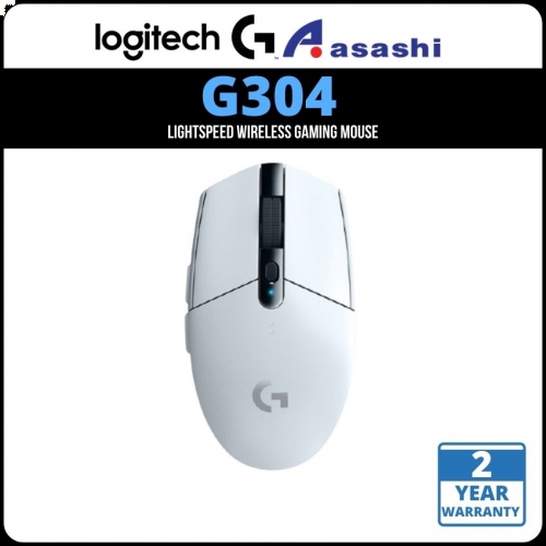 PROMO - Logitech G304 Lightspeed Wireless Gaming Mouse [910-005293] - White