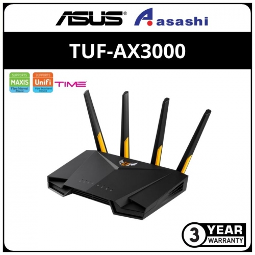 Asus TUF-AX3000 AX3000 Dual Band WiFi 6 (802.11ax) Gaming Router